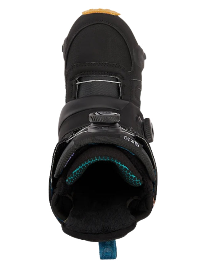 Burton Women's Felix Step On WIDE Snowboard Boot 2025 | Black